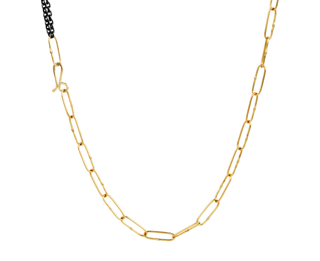 Fifty Fifty Gold and Silver Necklace