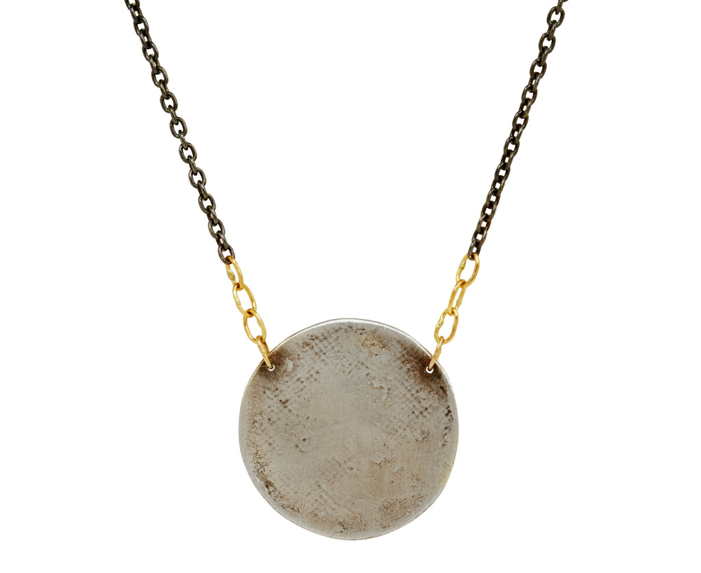 Sarah McGuire Silver Paper Moon Pendant Necklace