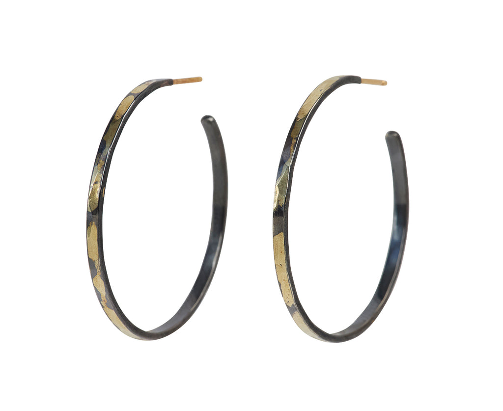 Sarah McGuire Gilded Hoop Earrings