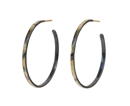 Sarah McGuire Gilded Hoop Earrings