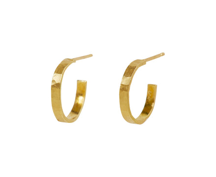 Seagrass Hoop  Stud Earrings - TWISTonline 