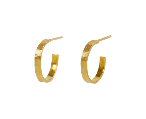 Seagrass Hoop  Stud Earrings - TWISTonline 
