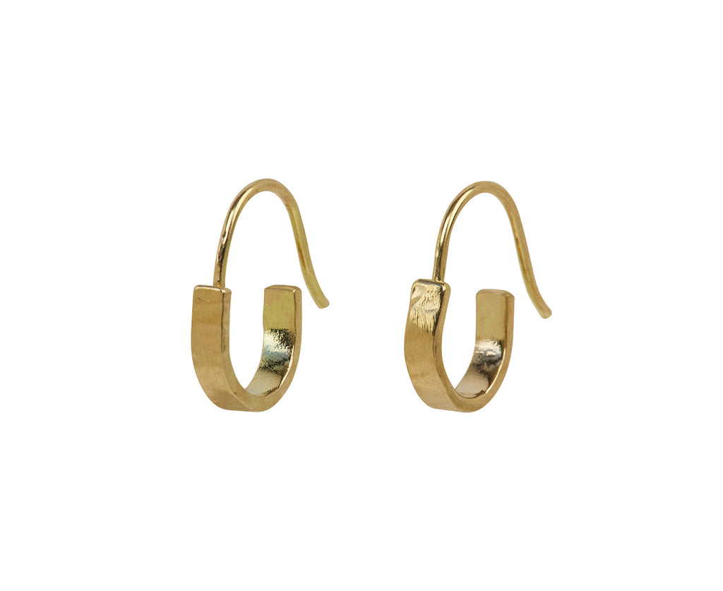 Sarah McGuire Mini Seagrass Hoop Earrings