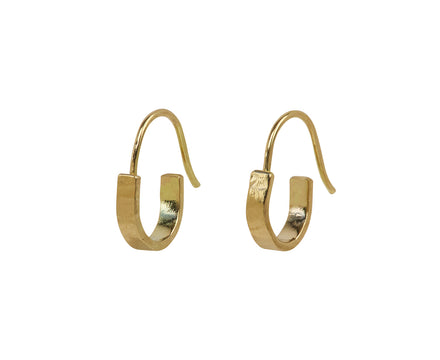 Sarah McGuire Mini Seagrass Hoop Earrings