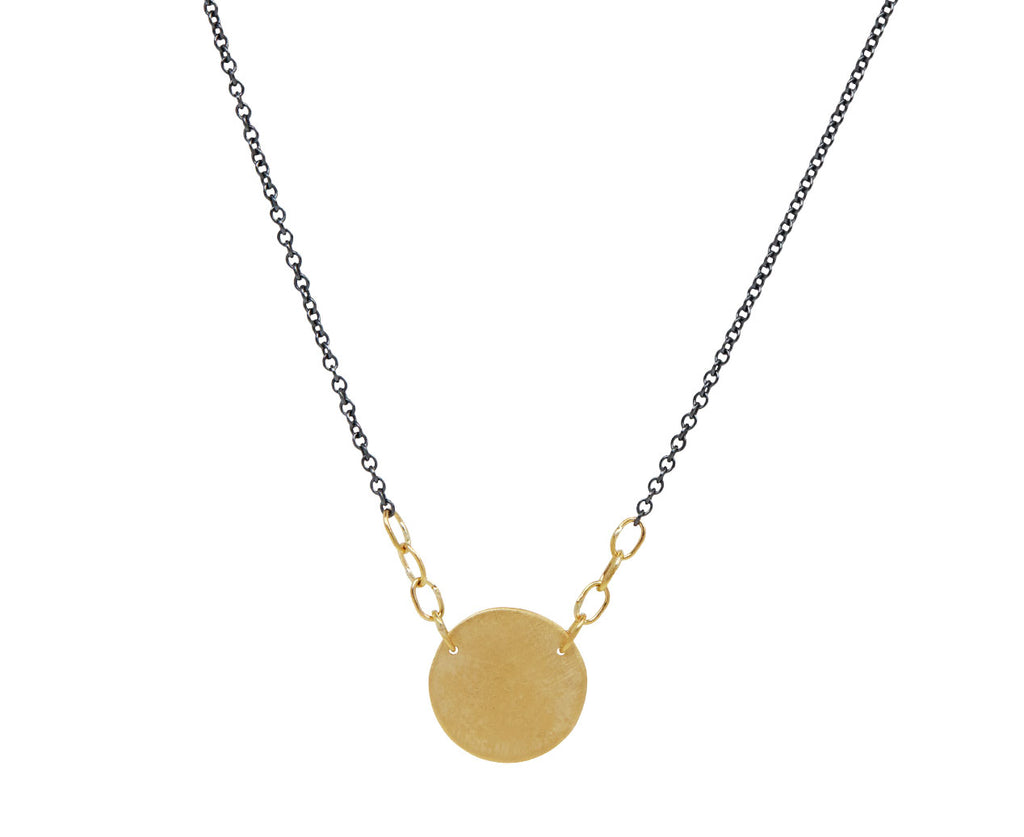 Small Paper Moon Necklace