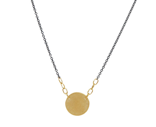 Small Paper Moon Necklace