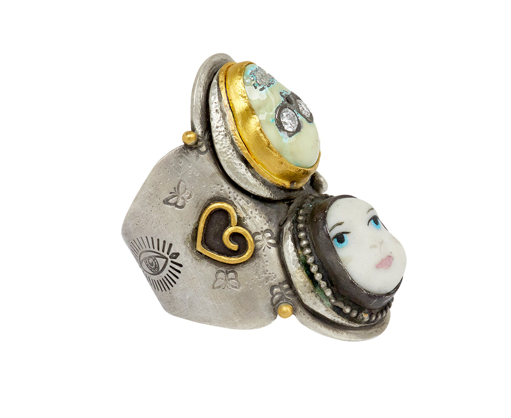 Doll Skull Ring