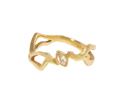 Kintsugi Single Diamond Ring II