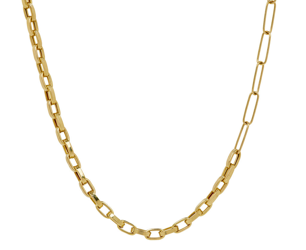 Monochrome Gold Classic Duo Chain Necklace