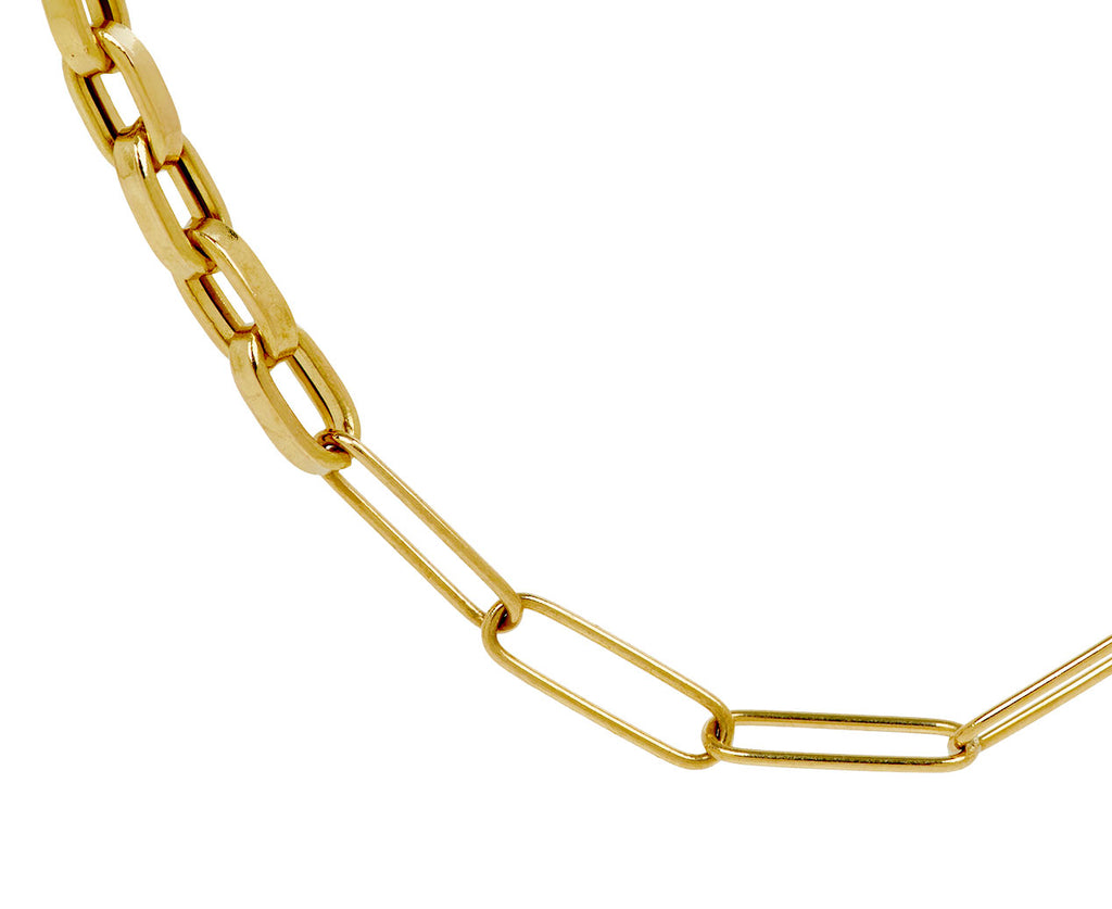 Monochrome Gold Classic Duo Chain Necklace