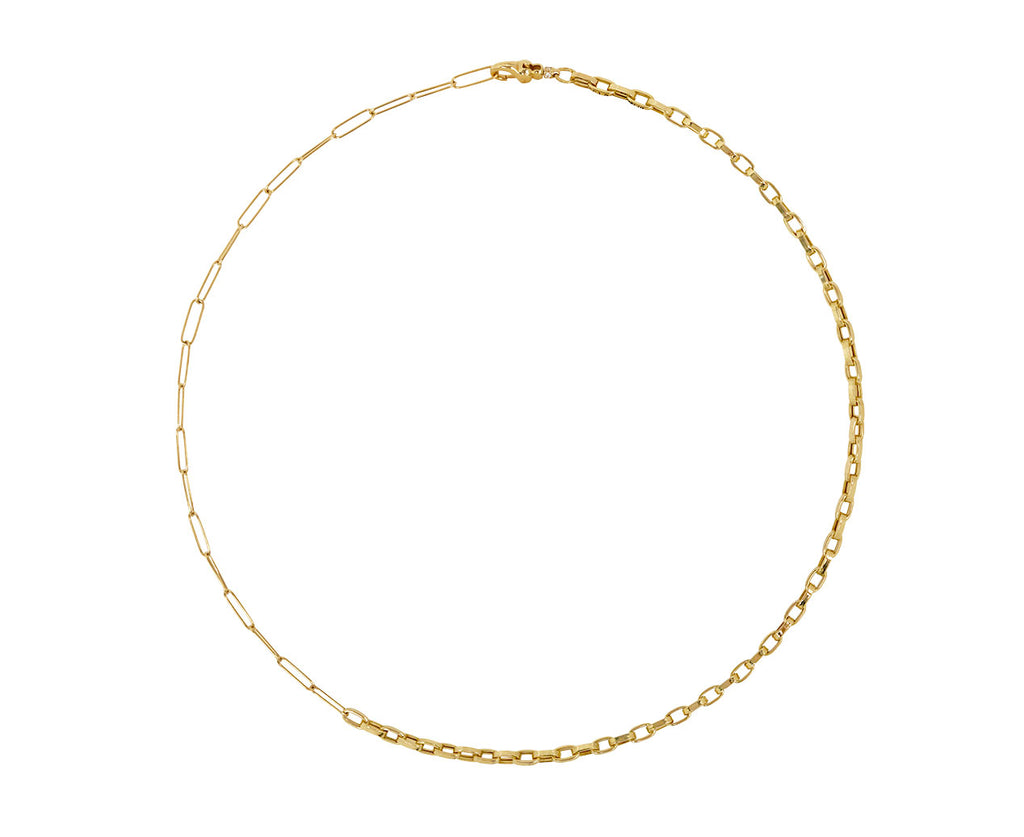 Monochrome Gold Classic Duo Chain Necklace