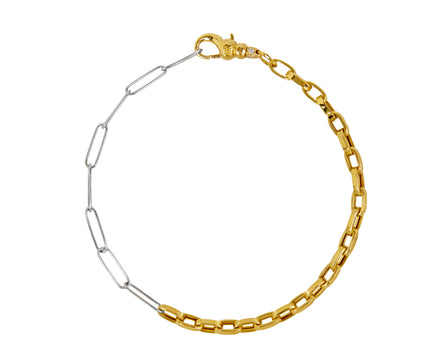 Two Tone Duo Chain II Bracelet