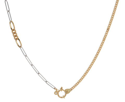 Milamore Gold Duo Chain VI Necklace