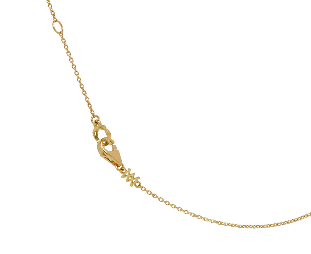 Kintsugi Float Pave Diamond Necklace