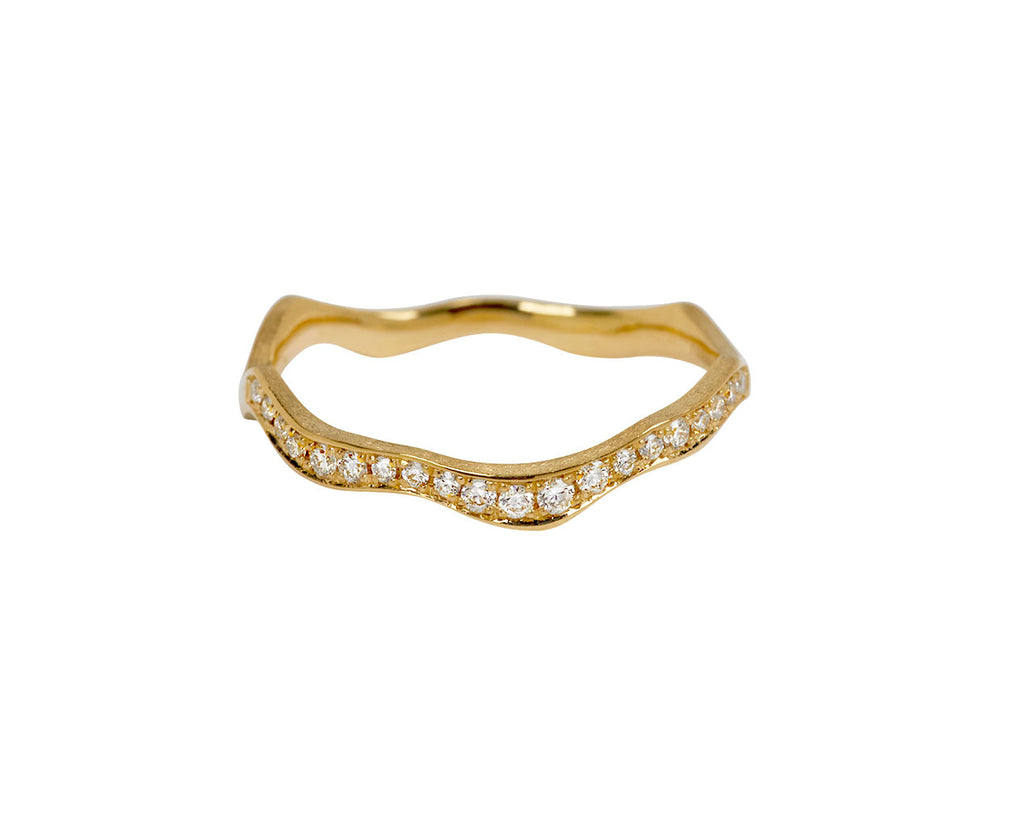 Kintsugi Pave Vine Ring