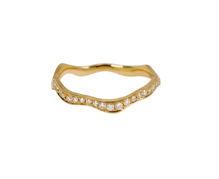 Kintsugi Pave Vine Ring