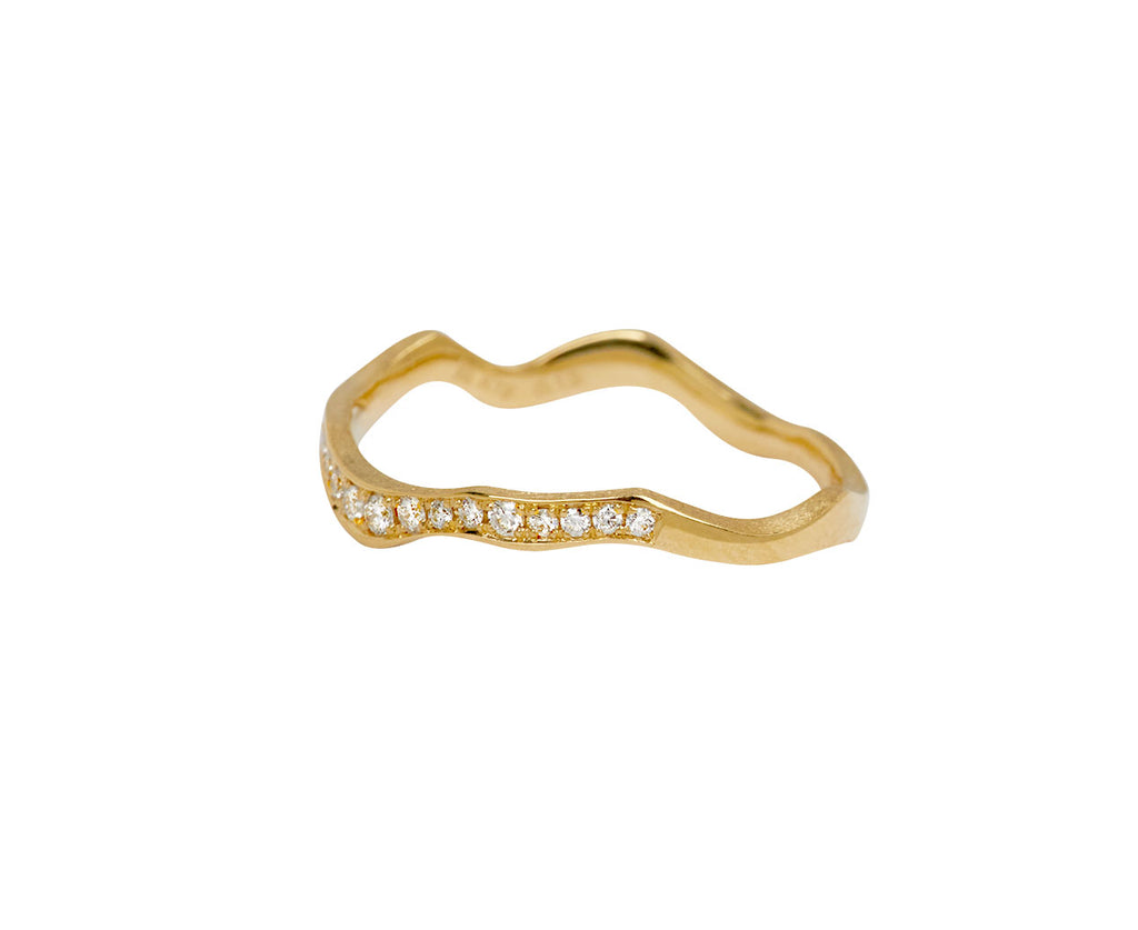Kintsugi Pave Vine Ring