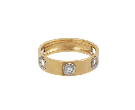 Gold EN Open Diamond Ring