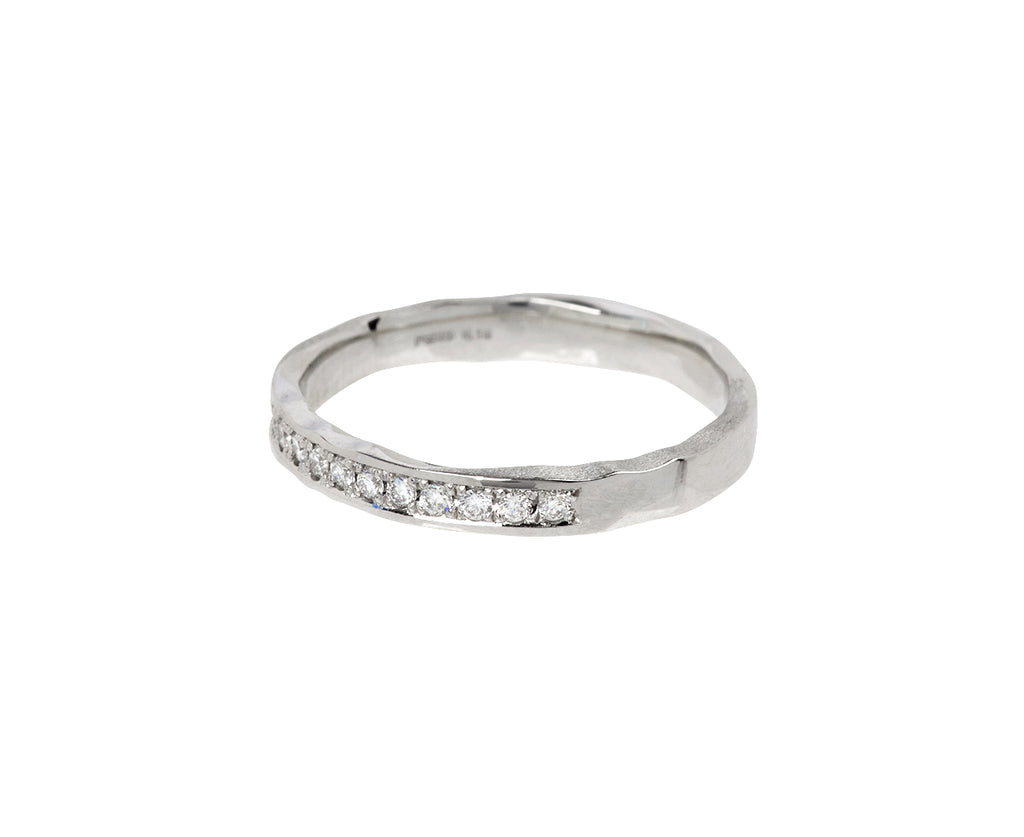 Platinum Pave EN Ring