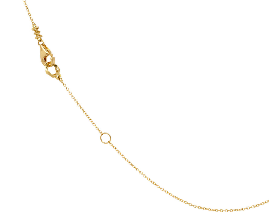 Blue Topaz and Diamond Duo Heart Necklace