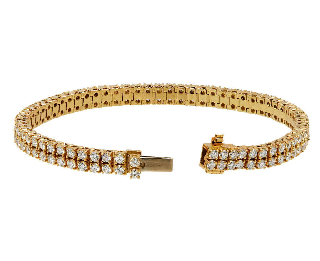 Double Diamond Lenox Tennis Bracelet