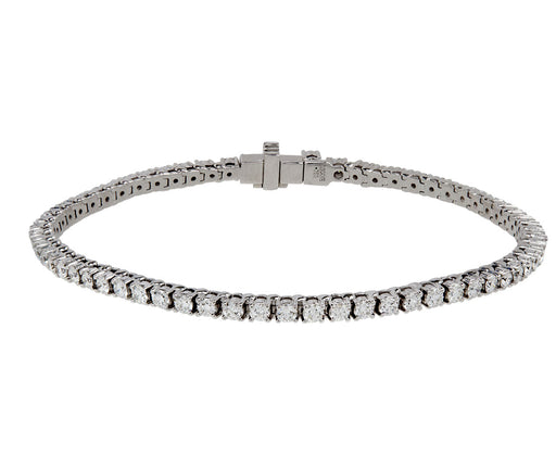 White Gold Lenox Diamond Tennis Bracelet