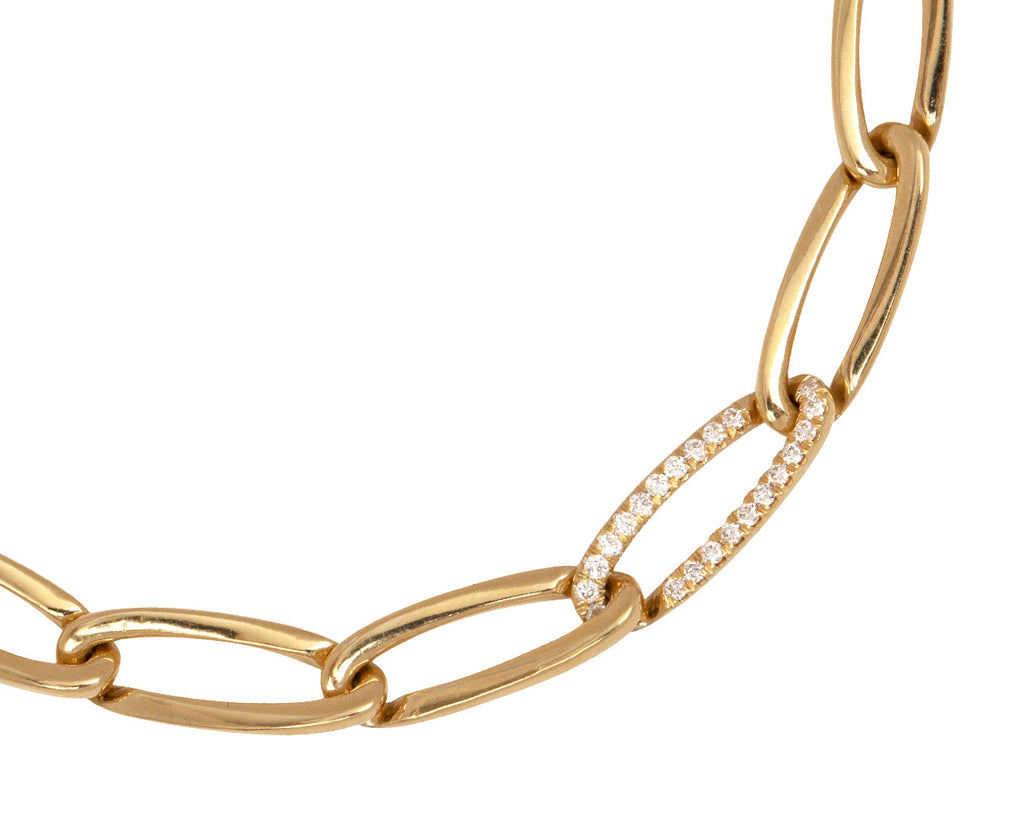 Diamond Link Lulu Chain Bracelet