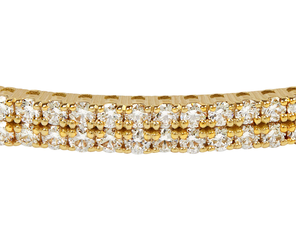 Double Diamond Lenox Cuff Bracelet