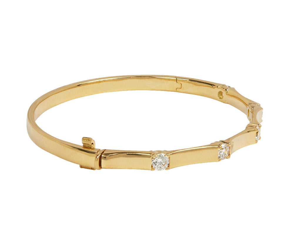Diamond Honey Station Cuff Bracelet