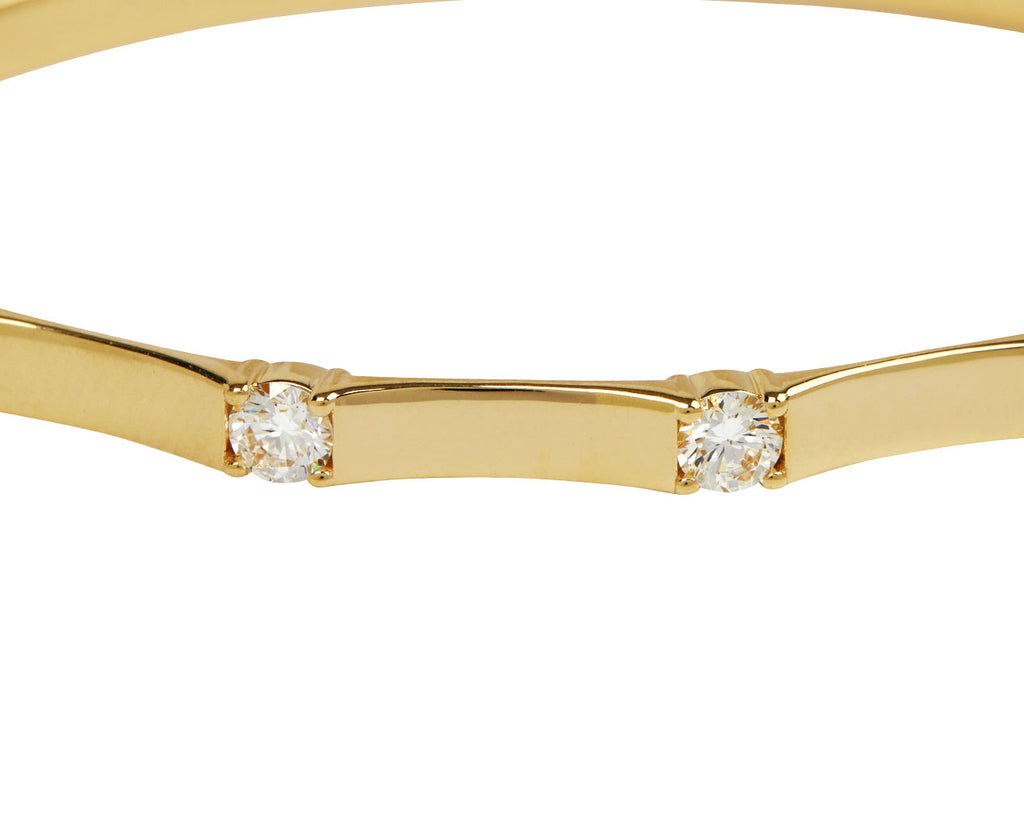 Diamond Honey Station Cuff Bracelet