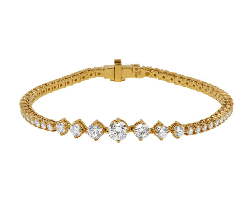 Stella Graduated Tennis Bracelet