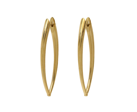 Large Cristina Hoop Earrings - TWISTonline 
