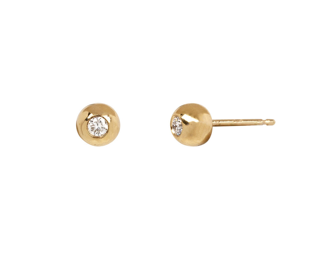Small Diamond Audrey Stud Earrings