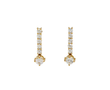 Small Diamond Stella Earrings