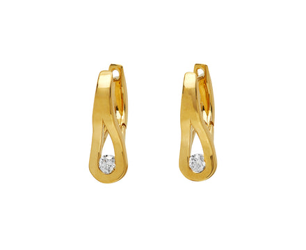 Small Diamond Daphne Earrings