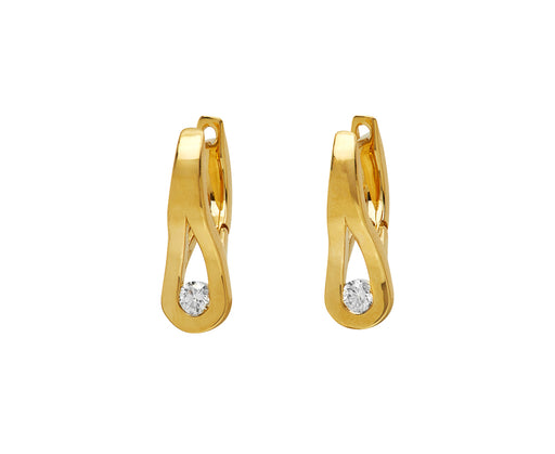 Small Diamond Daphne Earrings