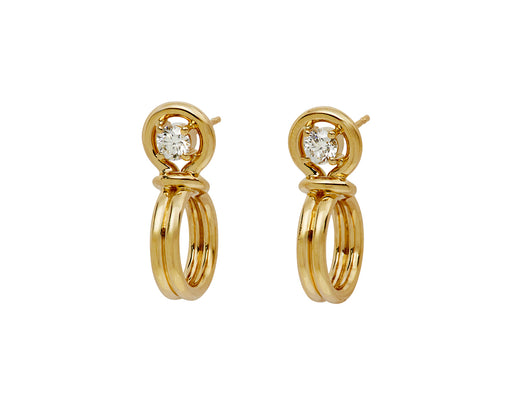 Small Rocky Hoop Small Earrings