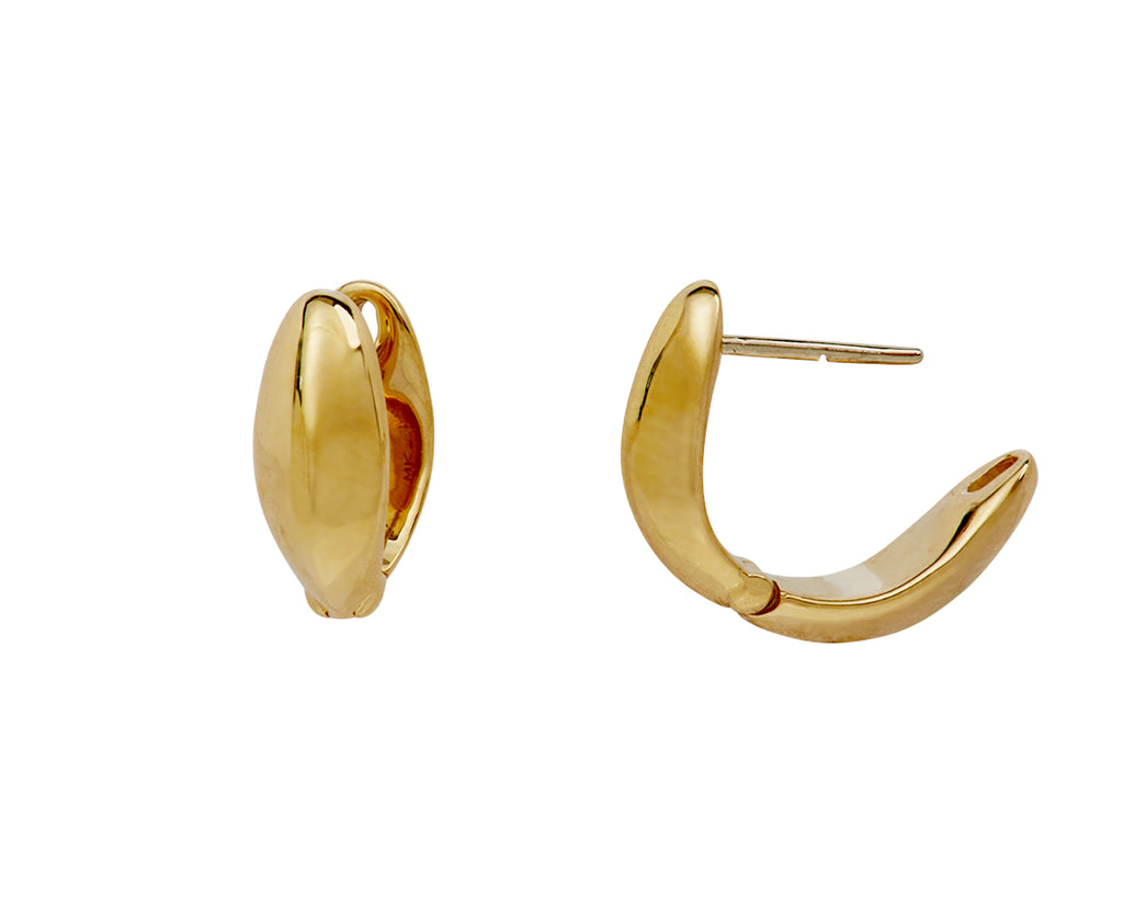 Gold Millie Huggie Hoop Earrings