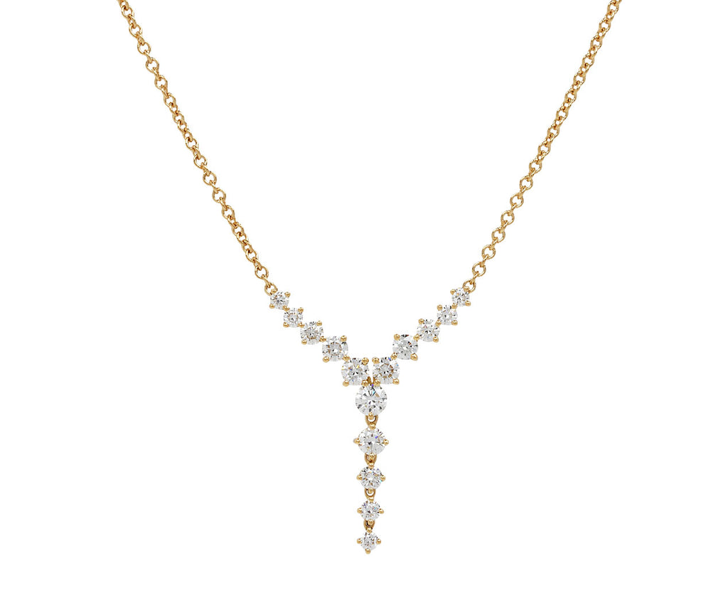 Mini Diamond Aria Cascade Necklace