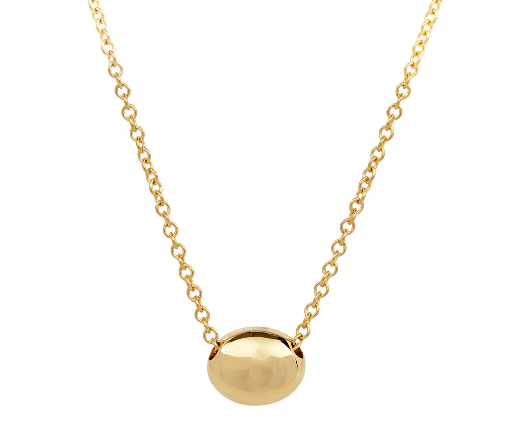 Melissa Kaye Black Enamel Lenox Reign Necklace Back