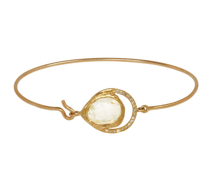 Rainbow Moonstone Gaia Bracelet