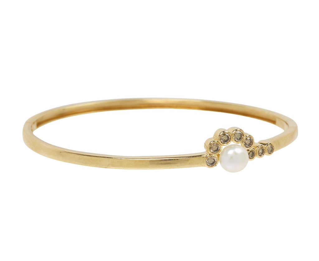 Pearl and Diamond Martha Bracelet
