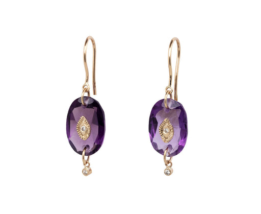 Pascale Monvoisin Amethyst Squad N°2 Earrings