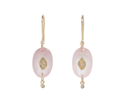 Pascale Monvoisin Rose Quartz Squad N°2 Earrings