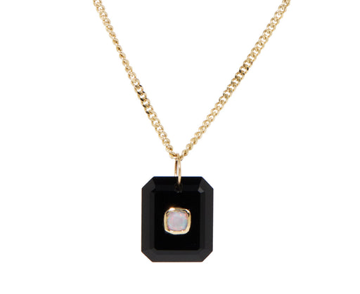 Onyx and Opal Anton N°1 Necklace