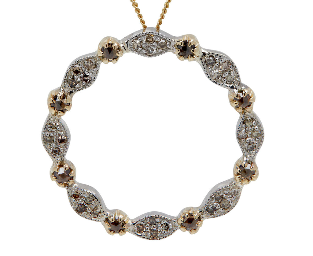 Pascale Monvoisin Diamond Ava N°2 Pendant Necklace - Closeup