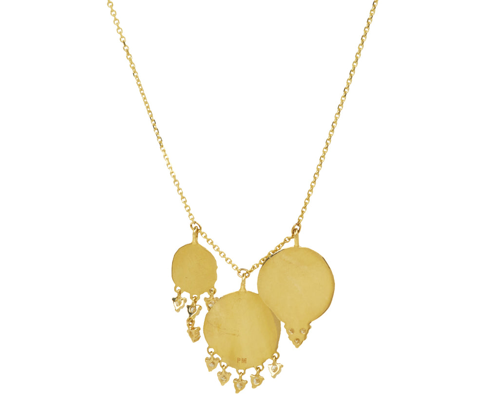 Gaby N°3 Gold and Diamond Pendant Necklace