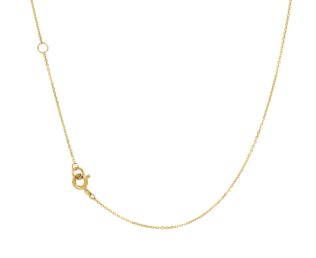 Gaby N°3 Gold and Diamond Pendant Necklace