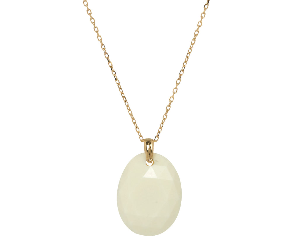 Pascale Monvoisin Resin and Diamond Gina Pendant Necklace - Back View