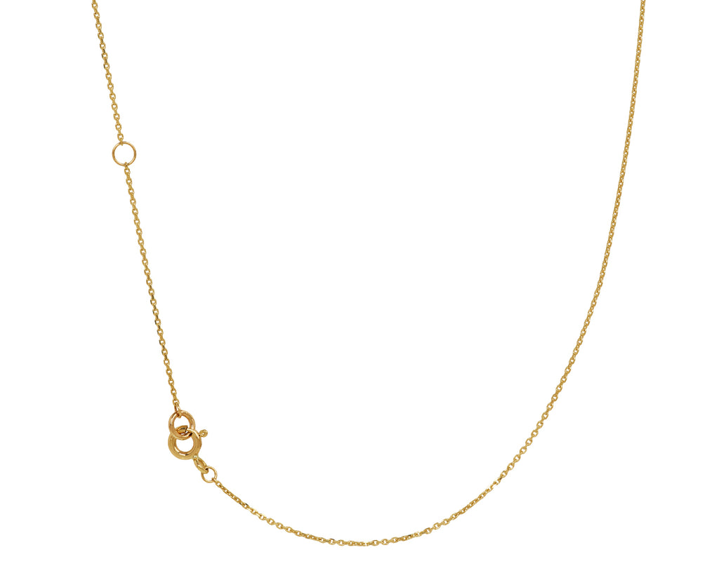 Pascale Monvoisin Noor Emerald Pendant Necklace - closure